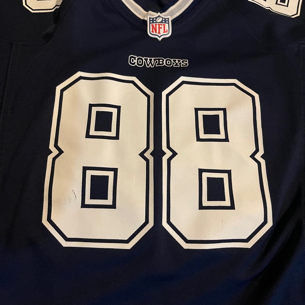 Dallas Cowboys Dez Bryant 88 Jersey Kids Large Nike 14/16 Navy Blue NFL On Field - Picture 9 of 11
